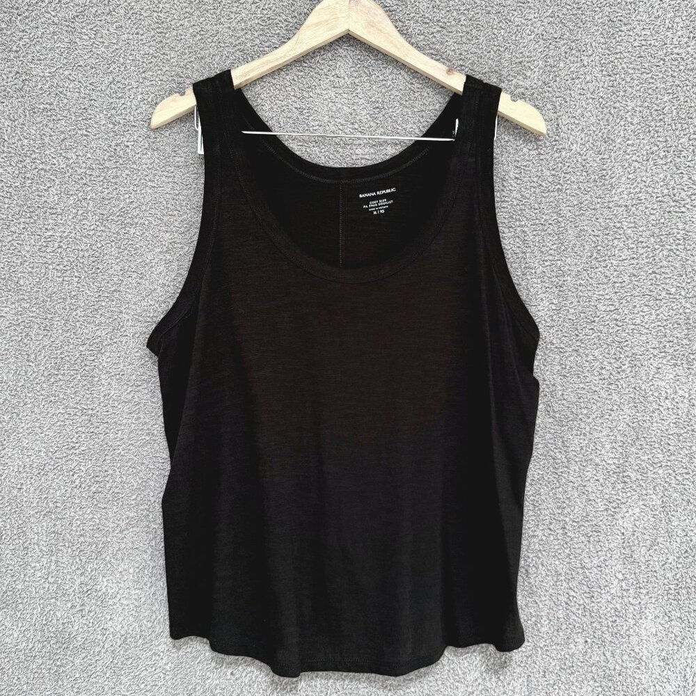 Banana Republic Cotton Modal tank black XL